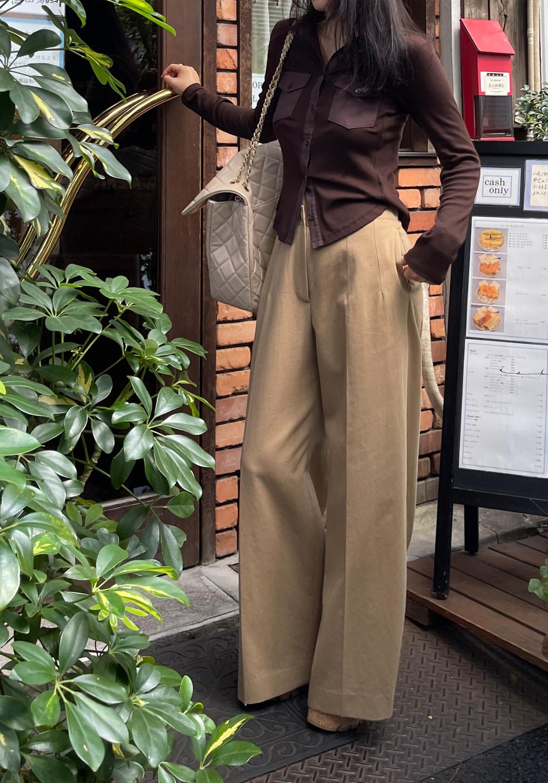 [프리미엄 라인]FW 아뜰리에 코튼 슬랙스(3col)