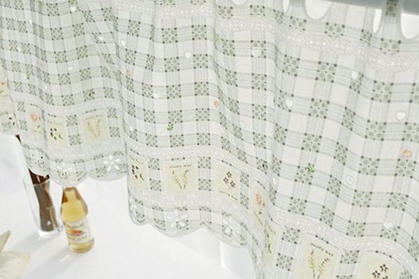 프레임 바란스커튼_2colors(그린/핑크)_4size