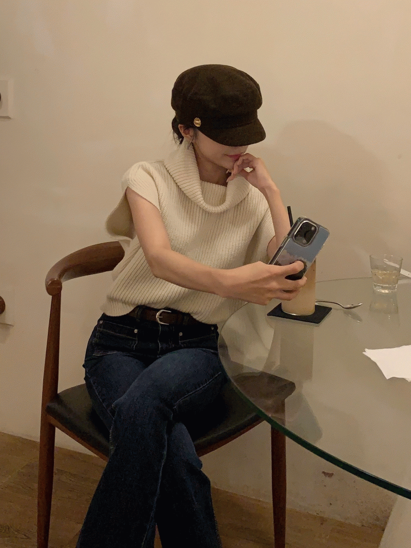 [울50] 금장 포인트 마도로스 헌팅캡