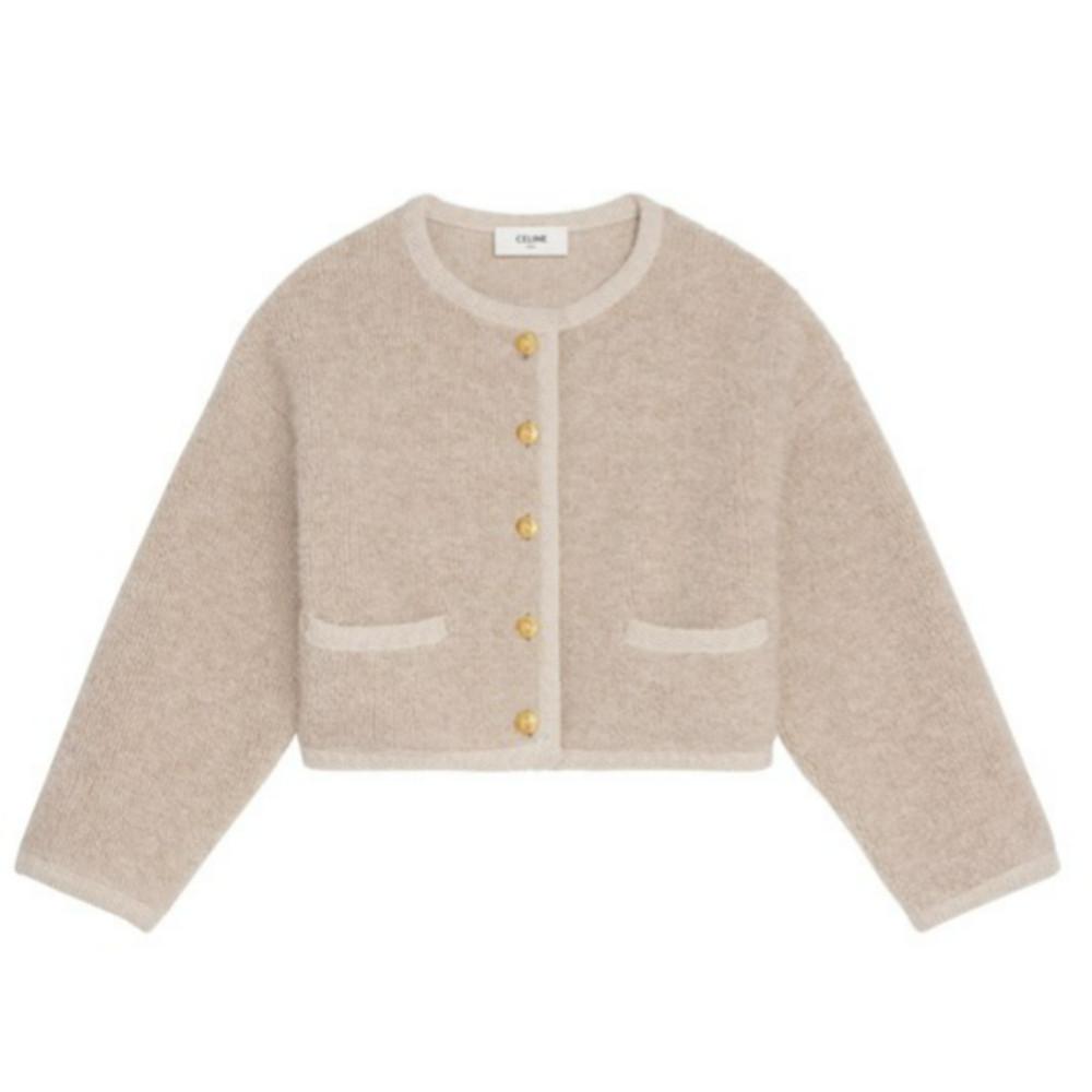 셀린느 샤세르 알파카 울 자켓