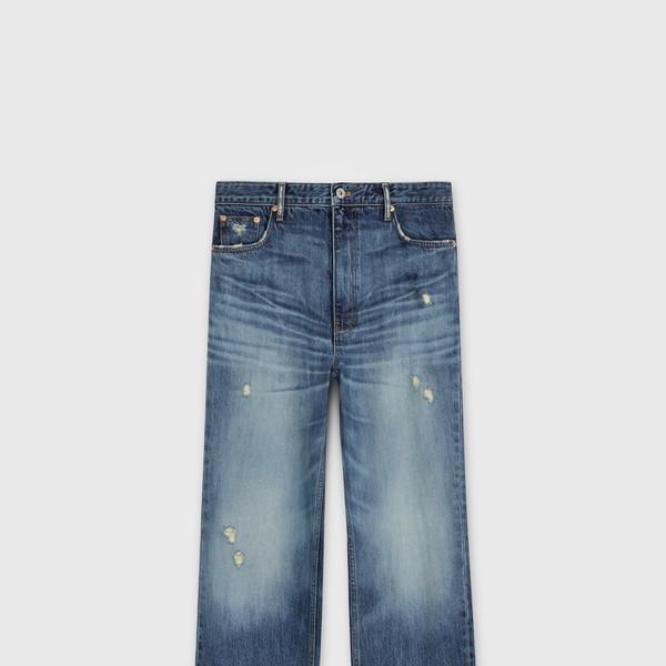 TANGER WASH BOOTCUT DENIM PANTS STORM BLUE