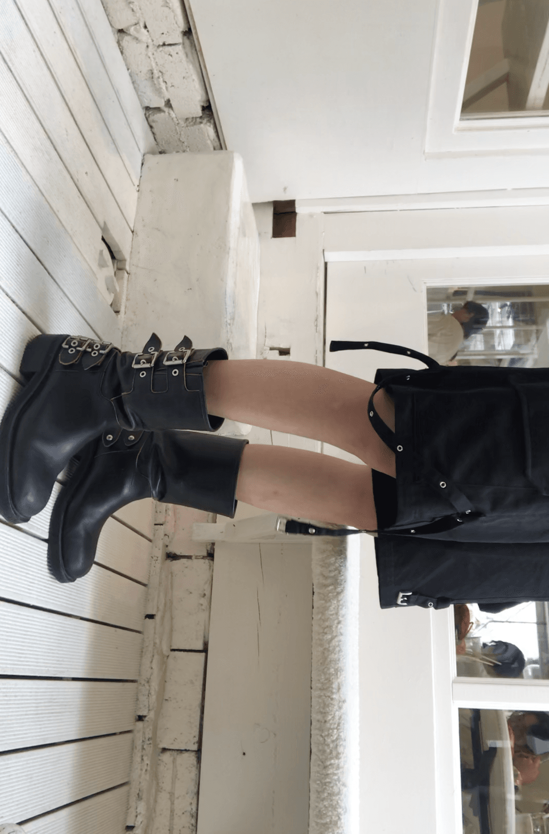 BELTED SHORTS IN BLACK 2 (DEVELOP VER)