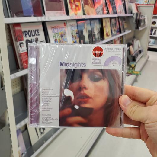 테일러 스위프트 미드나이트 CD 라벤더 컬러 에디션 midnights