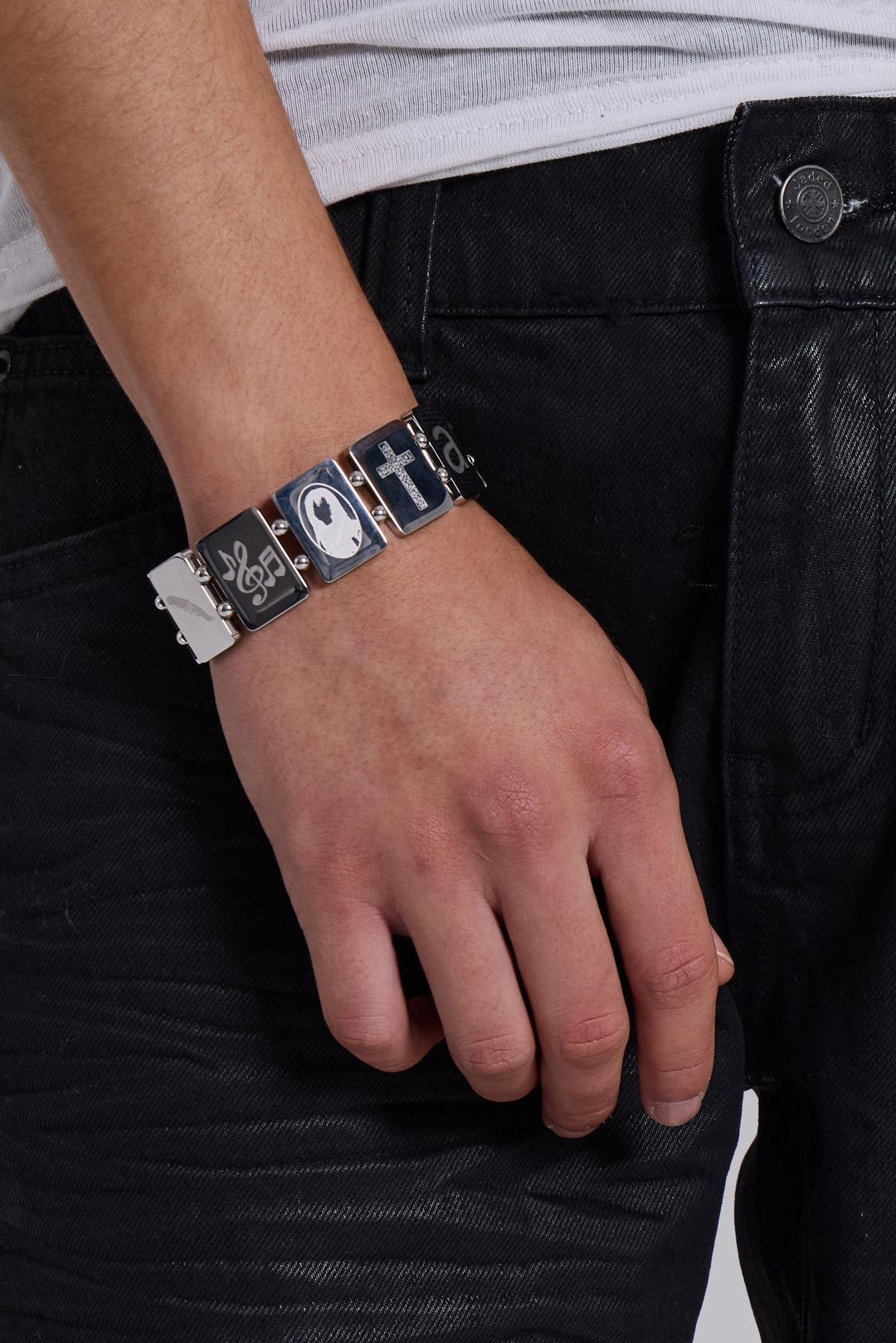 Alive Bracelet - ONE SIZE / Silver