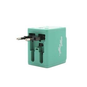 [라움 보야지]  LPLG0G582E2 WIGGLE WIGGLE 그린 여행용 멀티어댑터