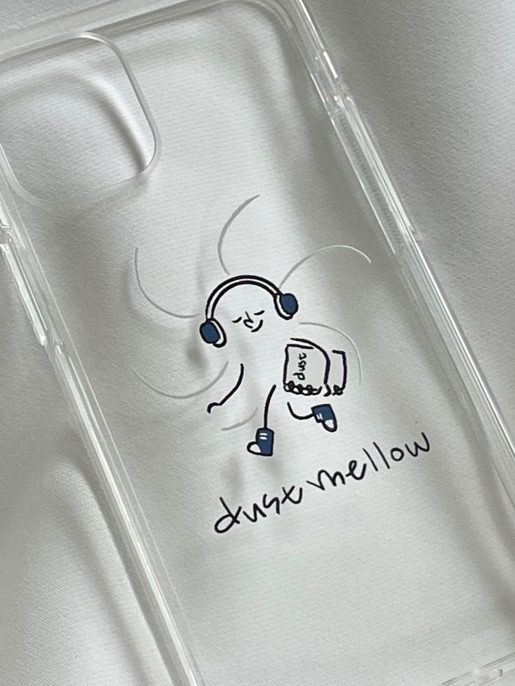 더스트멜로우 먼지 뮤직 클리어 젤하드케이스