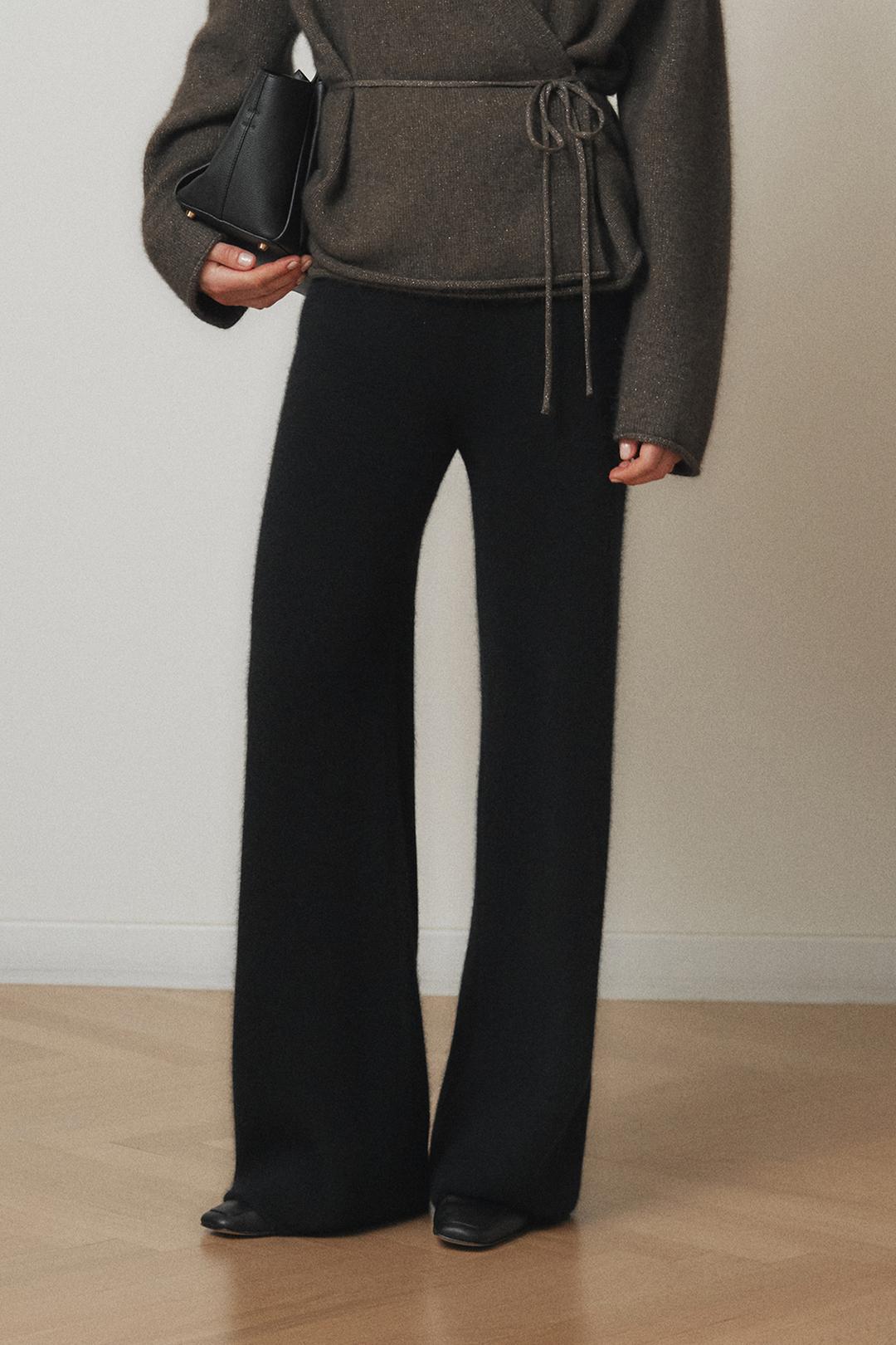 코지 라쿤 니트 팬츠