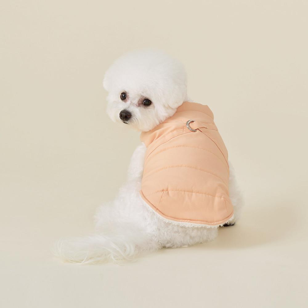울리 하네스 패딩 베스트 따뜻한 강아지 겨울옷