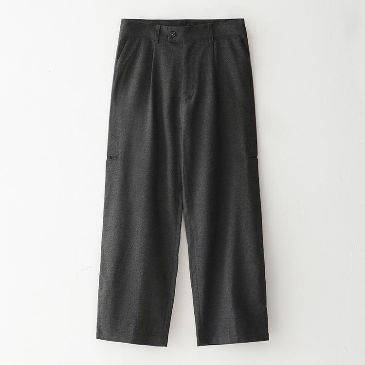 [BLUE SUNFLOWER] [유튜버 PICK] Bluesf woolen wide slacks