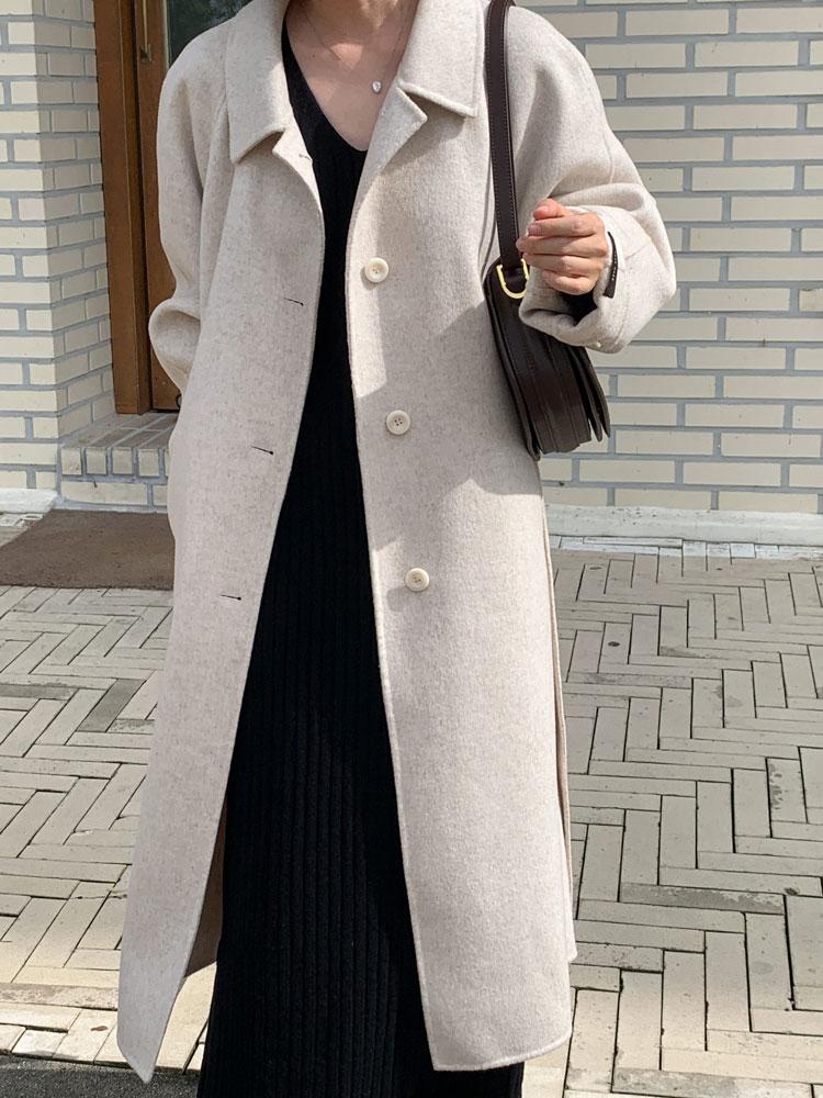 [리슬로]자체제작 키작녀 무배 베어리 싱글 핸드메이드 코트