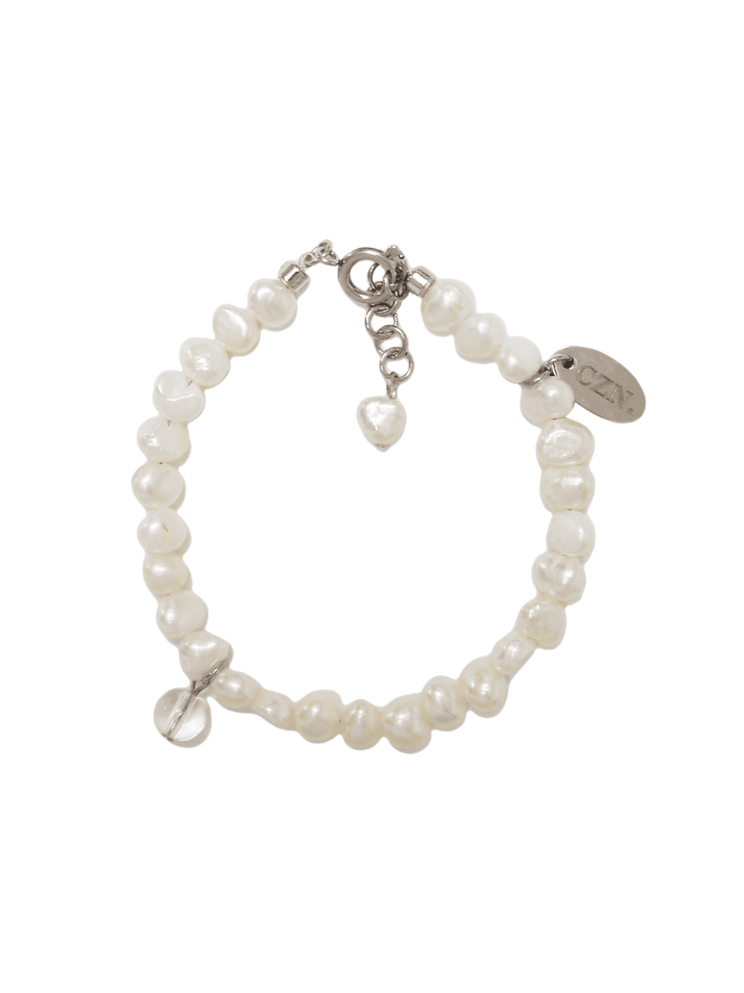[C.Z.N.T] basic pearl bracelet