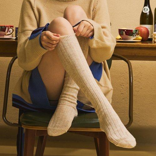 제니 캐시미어 울 니삭스