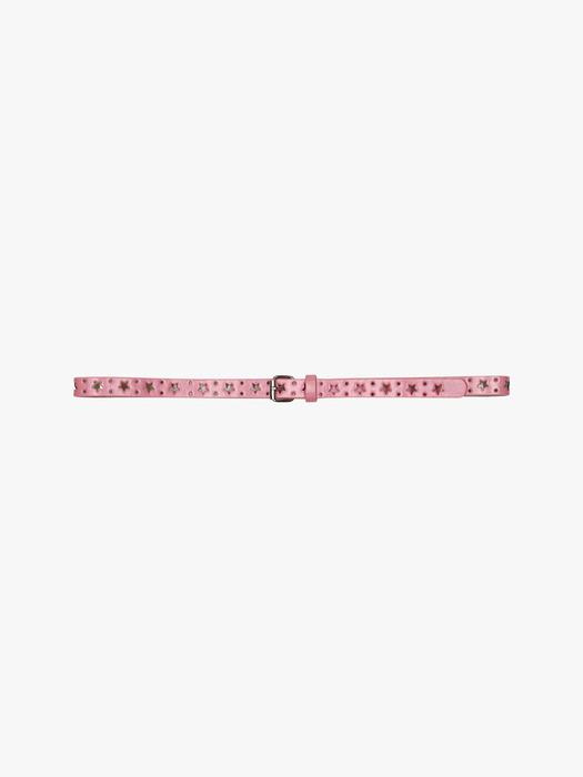 DRAW PUNCHING BELT_PINK