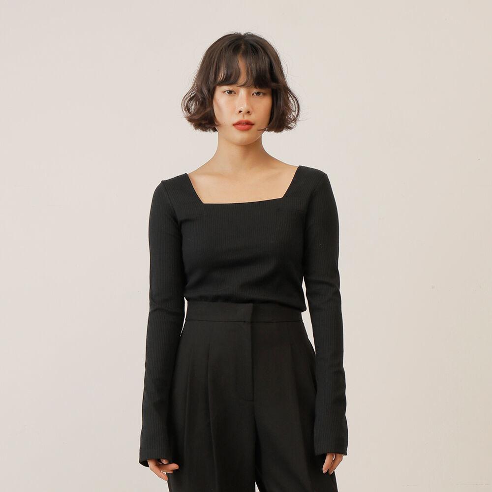 SQUARE NECK TEE /6COLOR