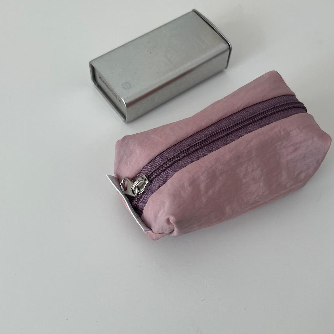 러슬 핑크 열매 파우치