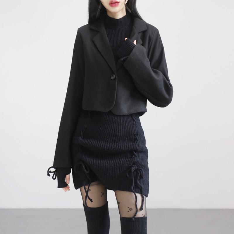 릴디아 울 싱글 자켓