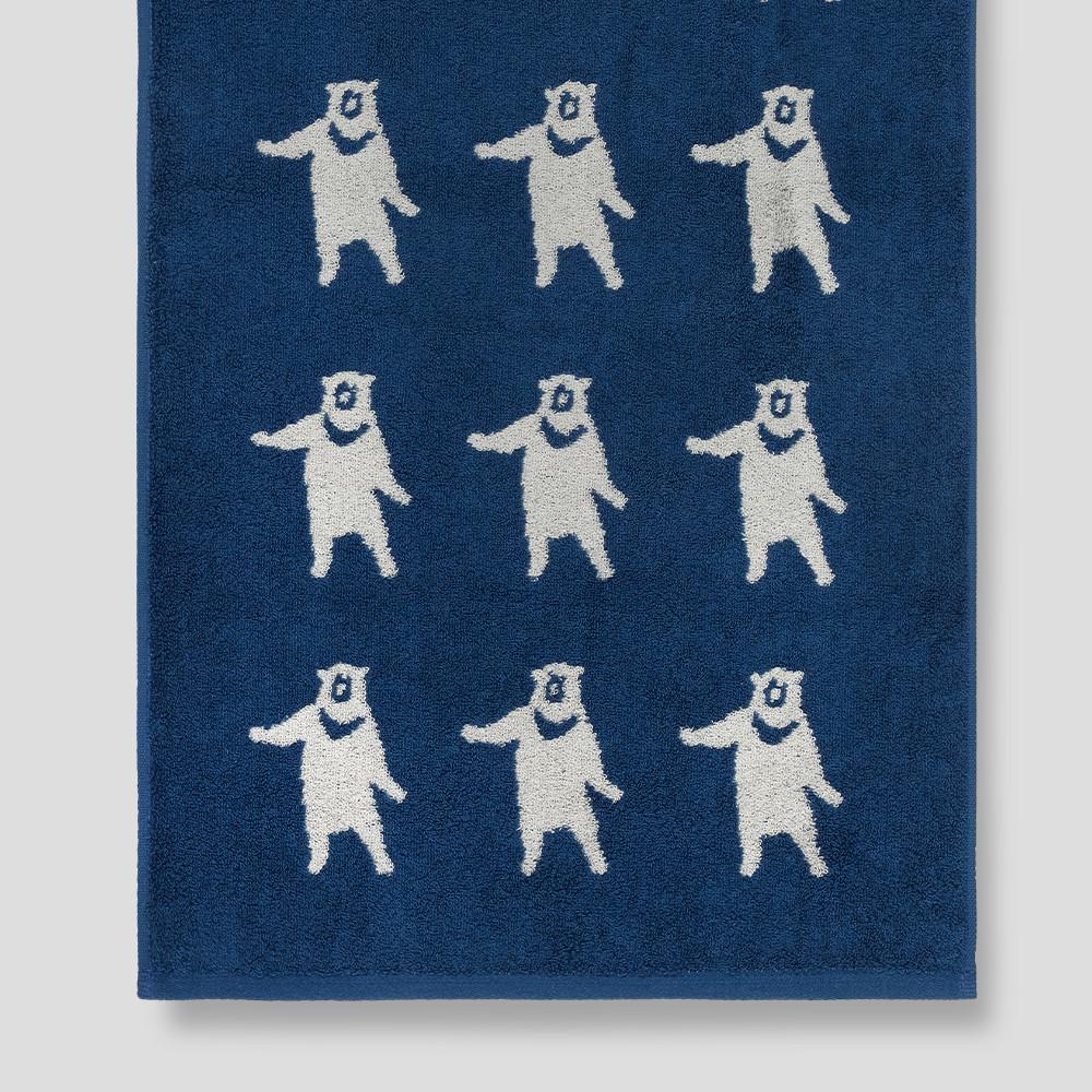 [타월로지스트x키티버니포니]Chic Boy Bear 40x80cm,1ea