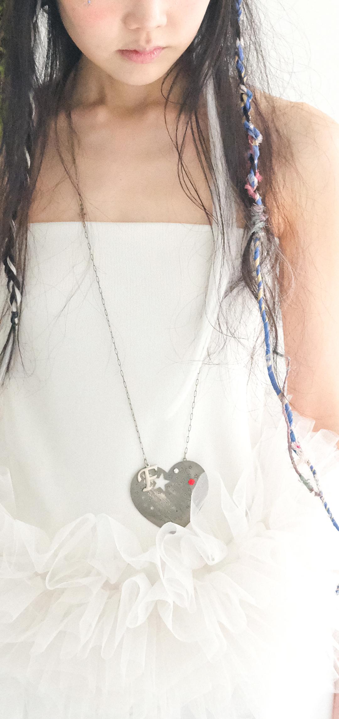 [fa.er.ie] chunky heart dreamy necklace