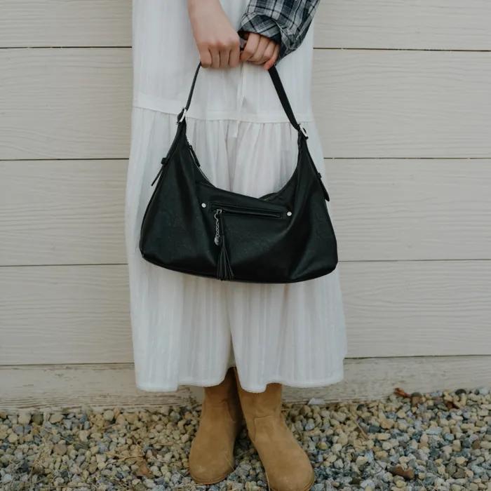 latte bag - black (M)