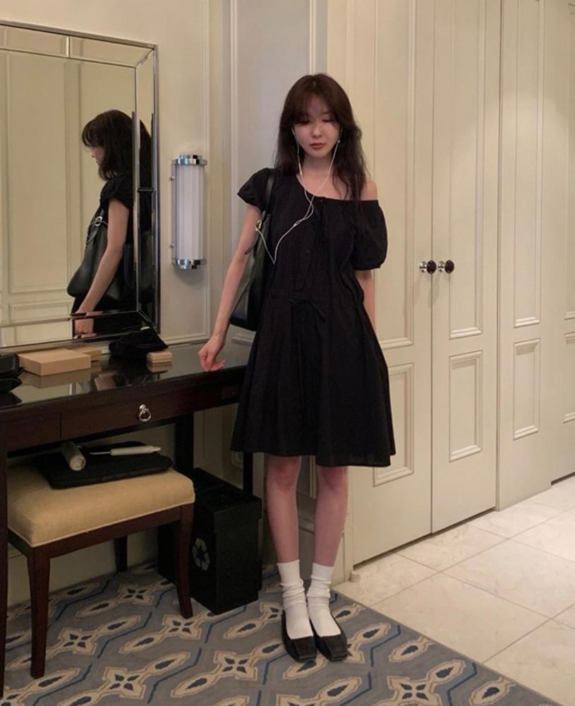 [NEW! 오늘밤12시까지5%♥] Lunaria Dress (2colors)