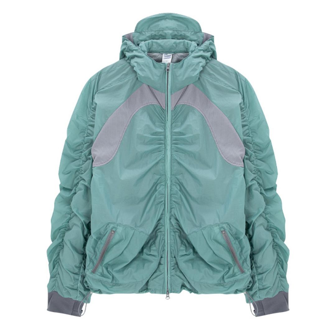 TCM ripstop shirring jacket (blue)