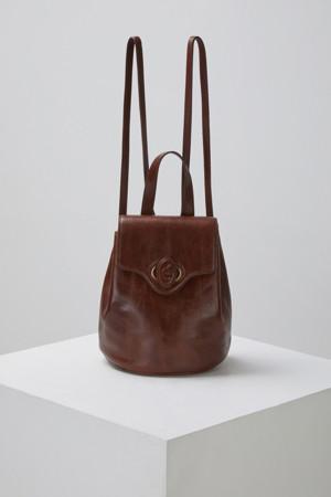 Oval school bag(Vintage wood)