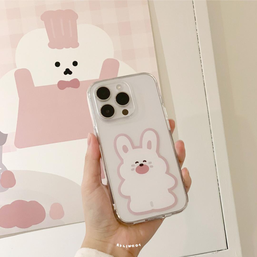 (jell hard) 스마일 차비 phone case