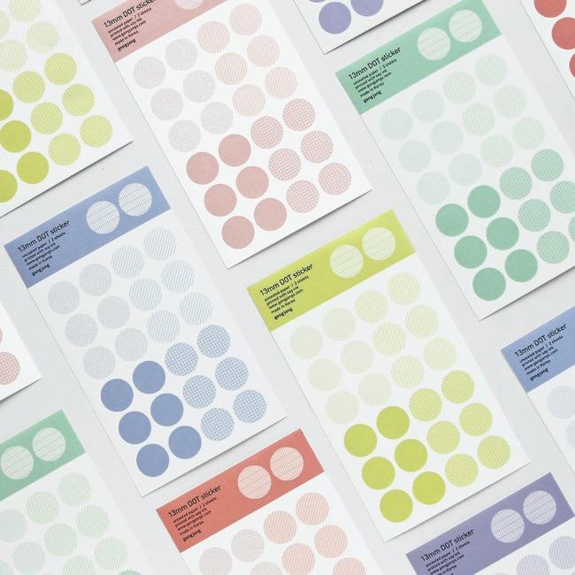 [공장] 13mm Dot sticker