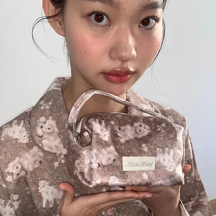 [2차]goat hair hand bag pouch (핸드파우치백)