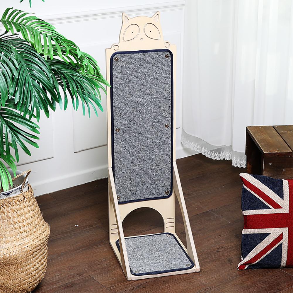 와우우드 롱쿤 원목스크래쳐