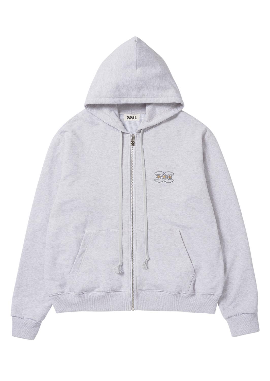 Clover Hoodie Sweatshirt_Melange