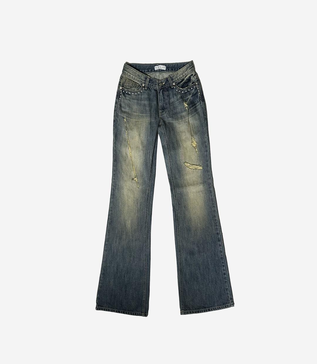 Sundown Rivet Straight - Fit Denim