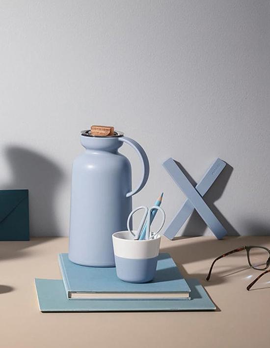 [에바솔로] 마그네틱 냄비받침 (블루 스카이)