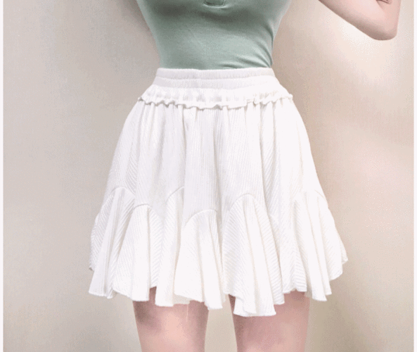 [비침X속바지o핏넘예]세젤예프릴밴딩치마바지