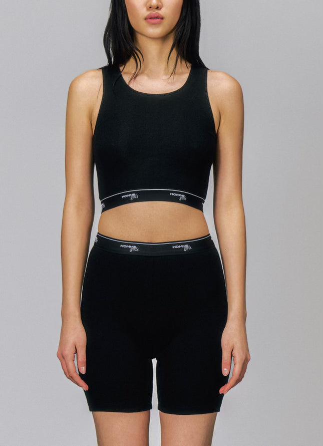 Biker Short in Black - Extra Small / Black