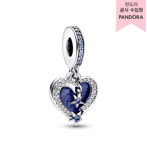 셀레셜 슈팅스타 하트 더블 댕글 참_792356C01