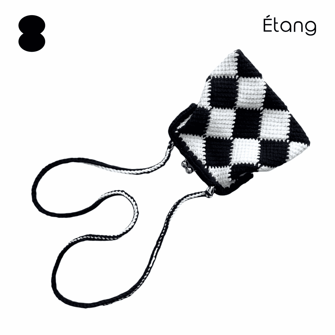 Étang Waffle Bag Black