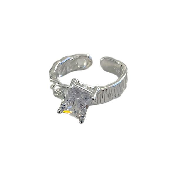 [viviflo] square sparkle ring_12호