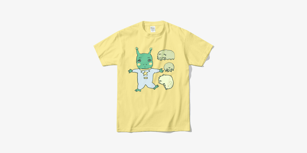 아기외계인 티셔츠