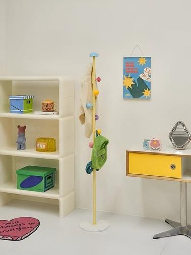 머쉬룸 파스텔 컬러 행거 옷걸이 인테리어 가구