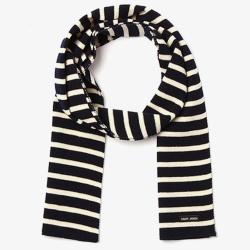 세인트제임스 머플러 목도리 Scarf Raye Marine/Ecru