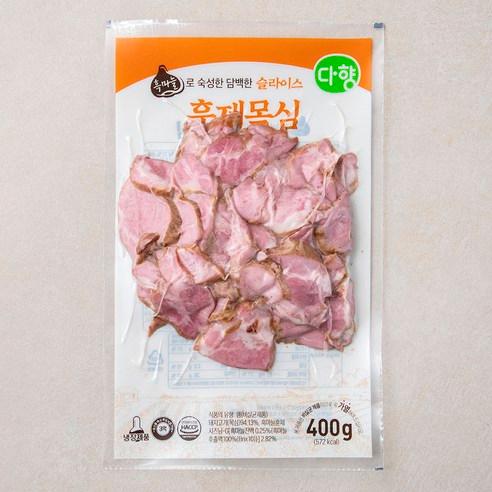 다향 슬라이스 돼지 훈제목심, 400g, 1개 - 가공육 | 쿠팡