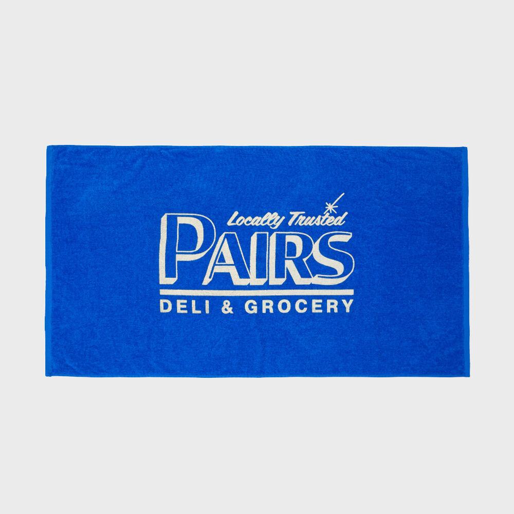 Big Logo Beach Towel Blue