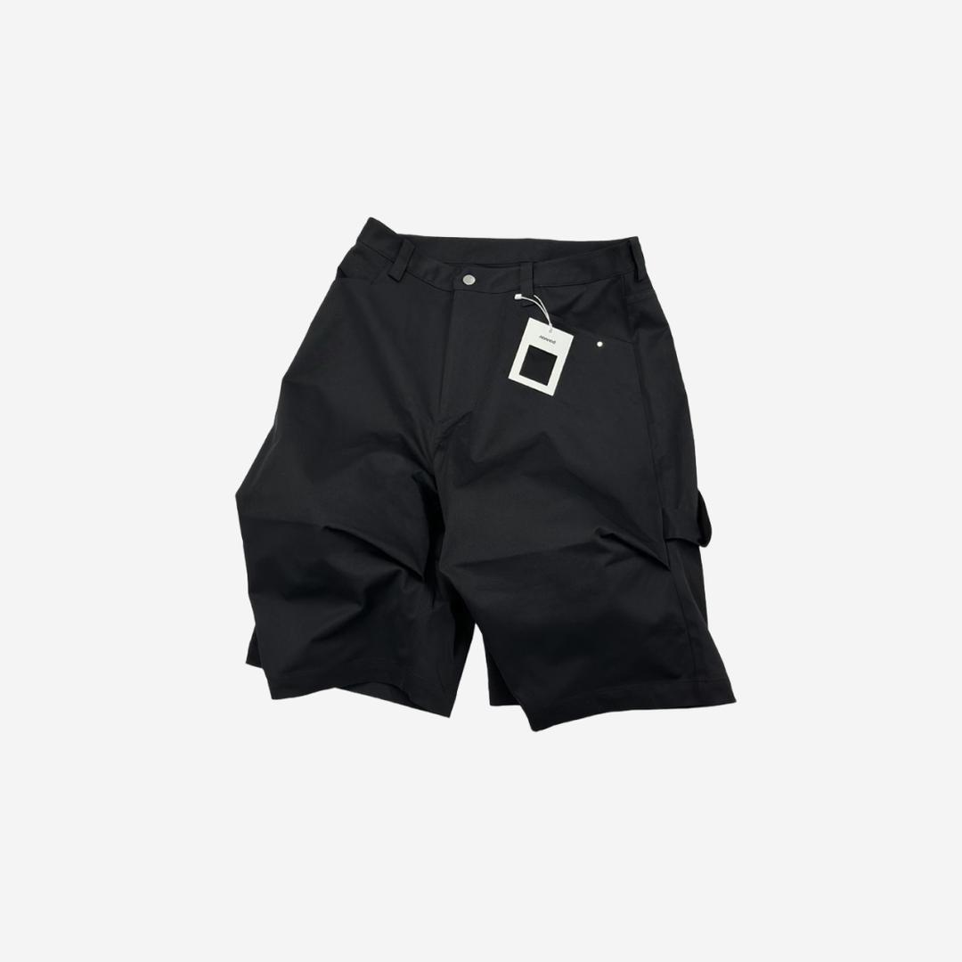 Nonnod Alpine Carpenter Shorts Matt Black