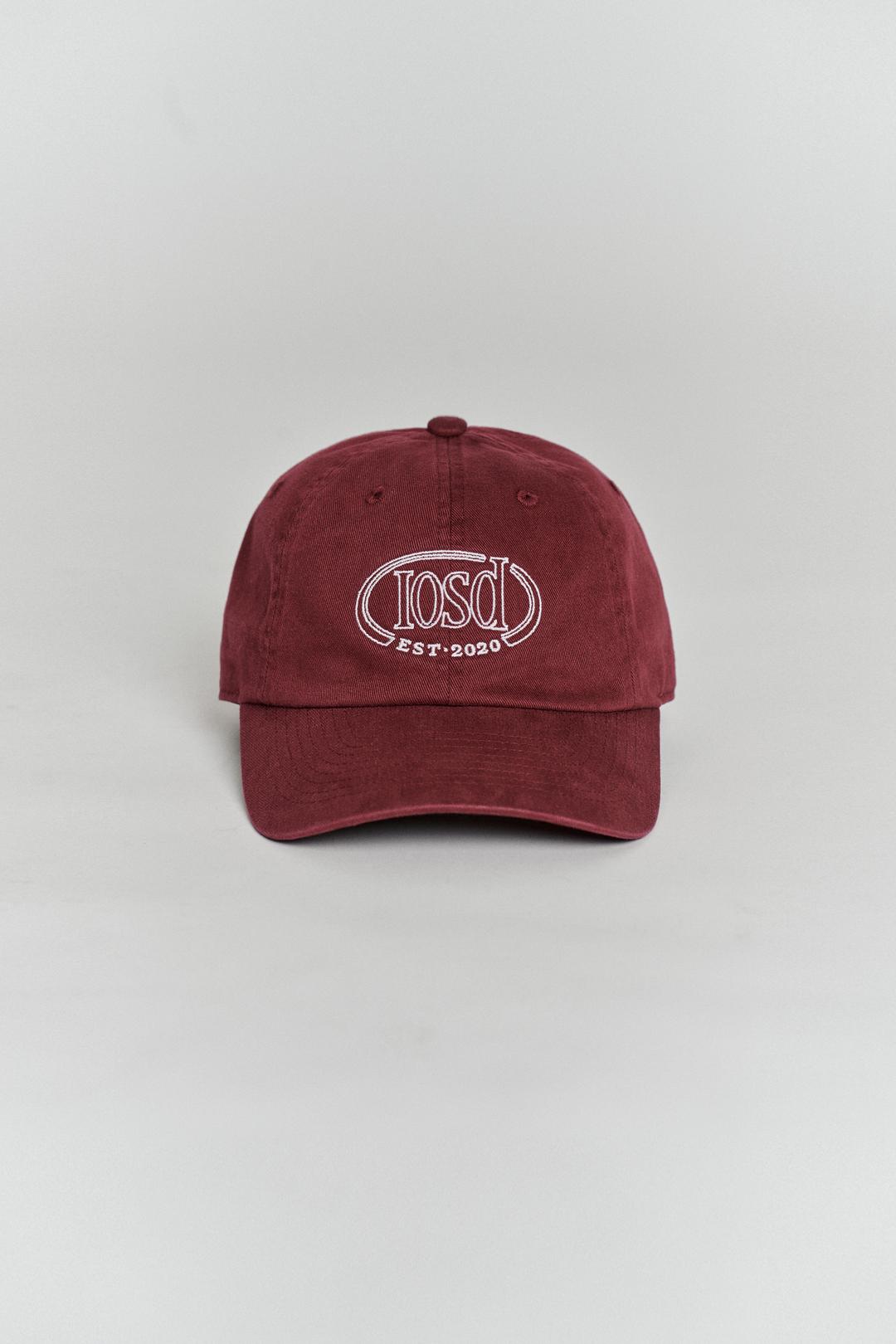 IOSD Baseball Cap Burgundy