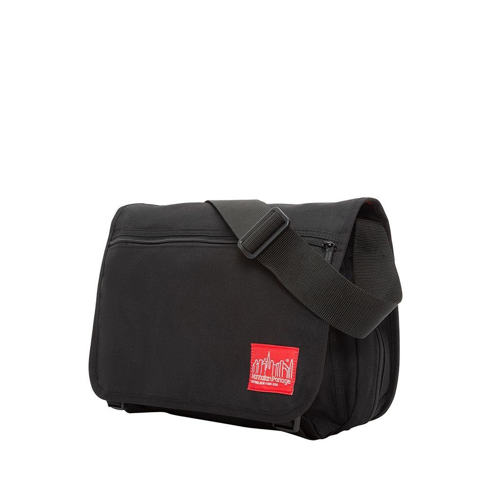 1439Z-C Europa Messenger Bag MD BLACK