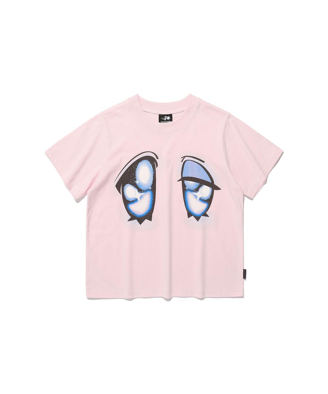 BIG EYES TEE[LIGHT PINK]