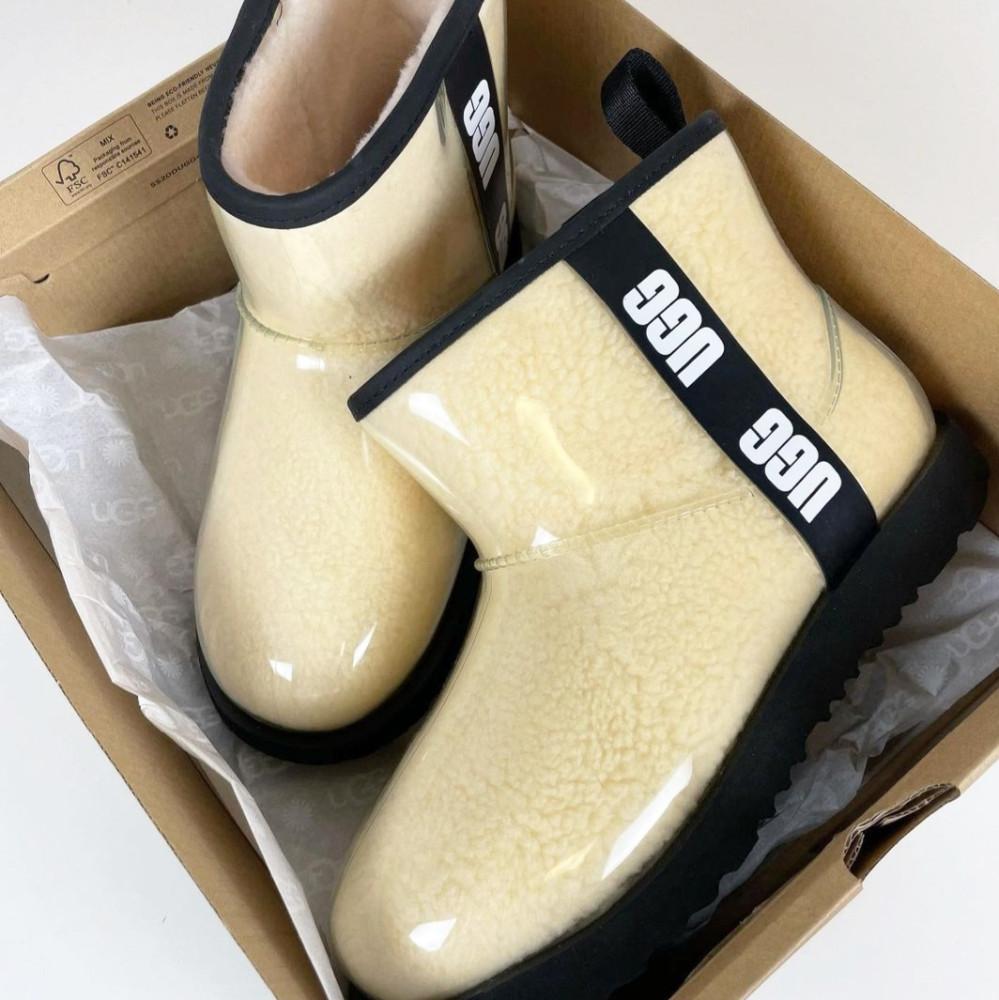 어그 클리어 미니 부츠 키즈 네추럴 블랙 외 7컬러