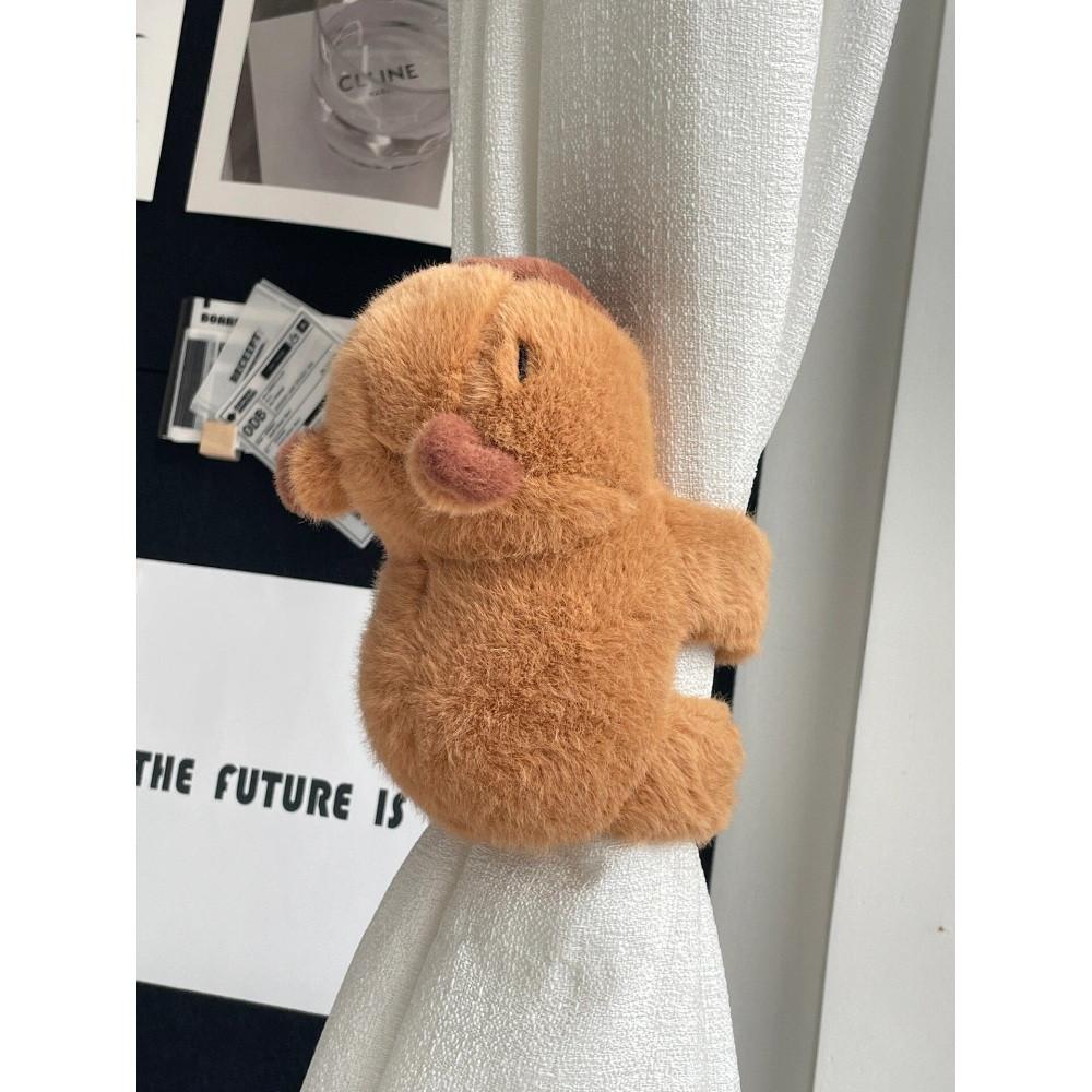 카피바라 커튼링 고정 버클 아이방 커튼 장식 정리끈