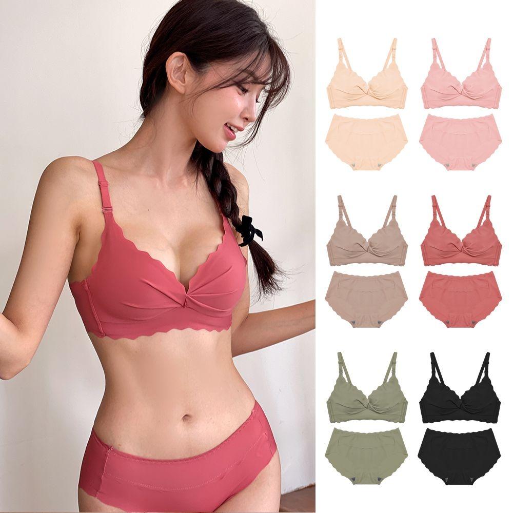 [2cm]푸쉬업 물결브라+팬티set